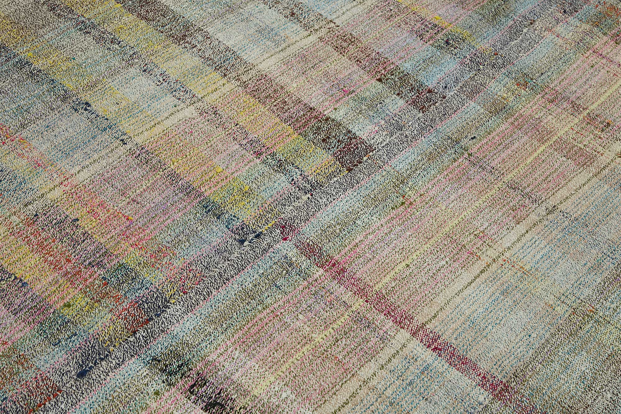 6x8 Vintage Chaput Kilim Rug - 47262