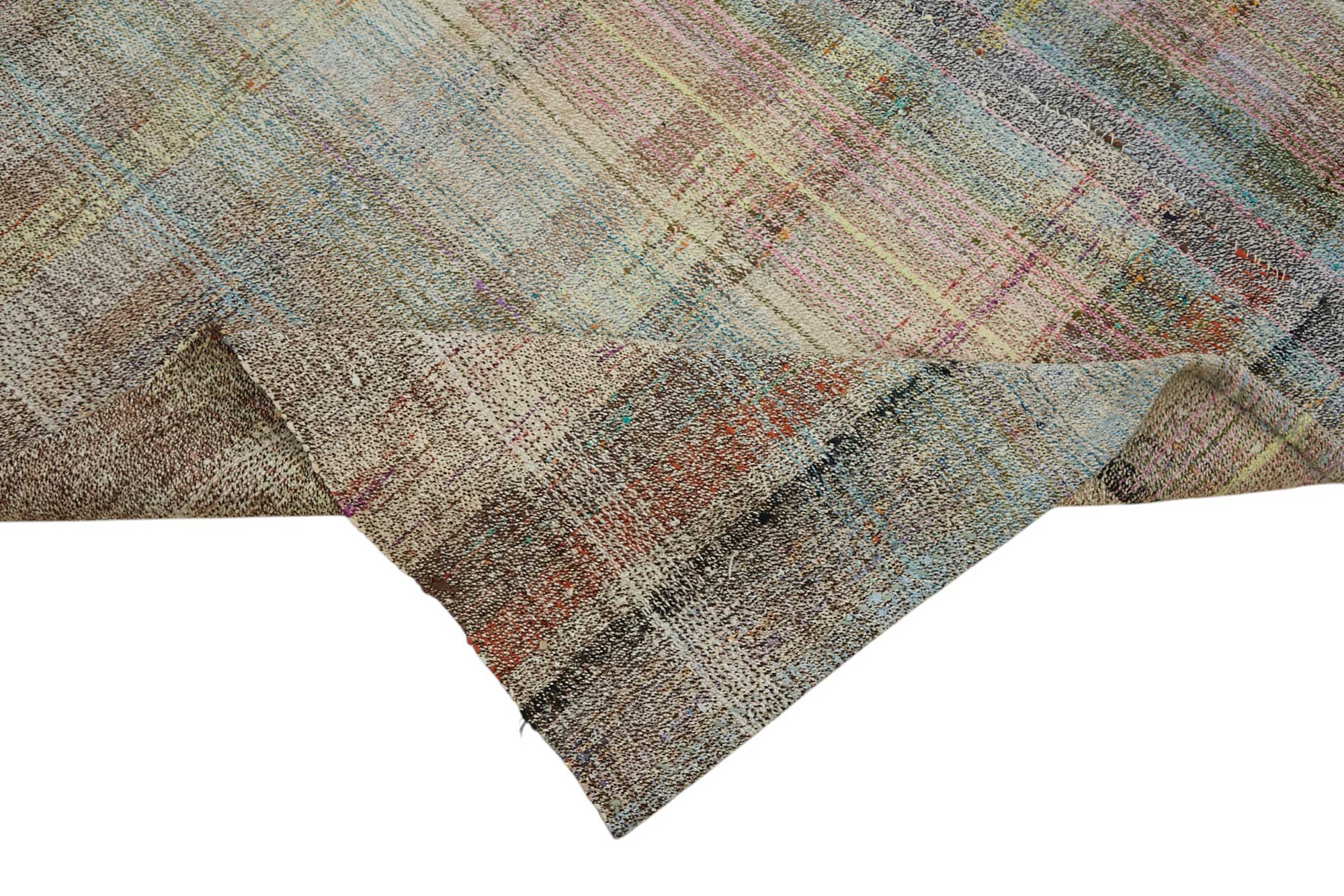 6x8 Vintage Chaput Kilim Rug - 47262