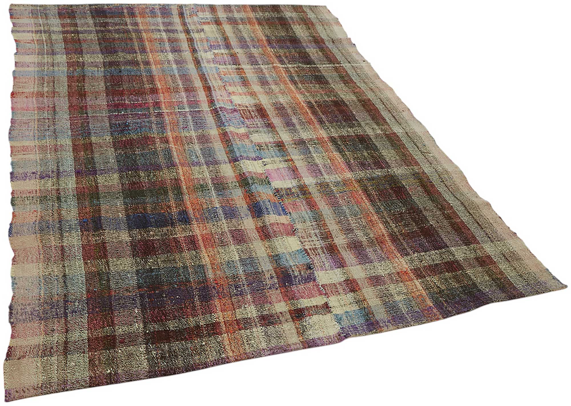 6x8 Vintage Chaput Kilim Rug - 47264