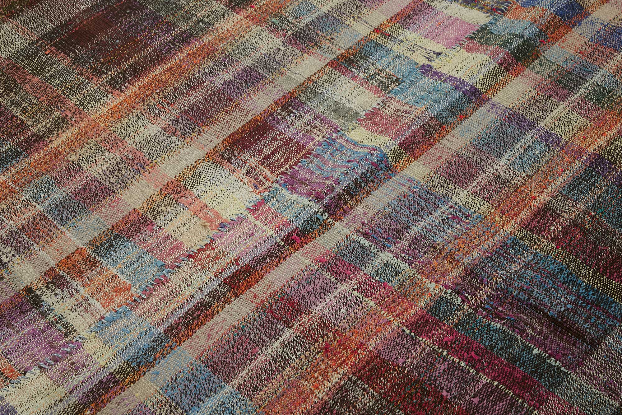 6x8 Vintage Chaput Kilim Rug - 47264