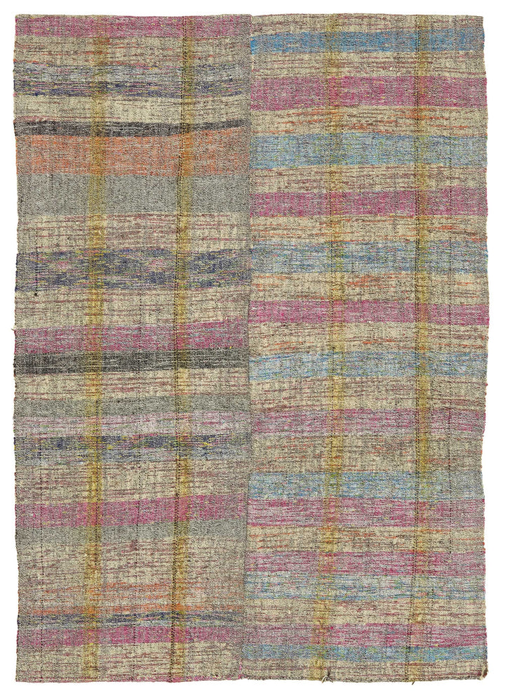 6x8 Vintage Chaput Kilim Rug - 47265