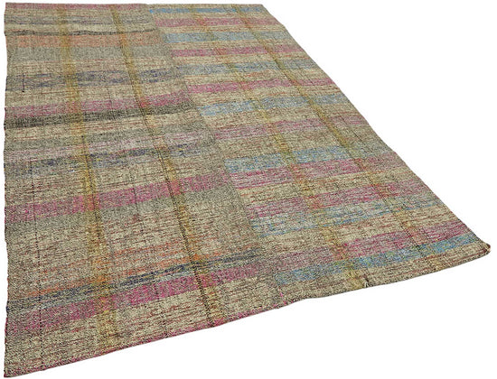 6x8 Vintage Chaput Kilim Rug - 47265