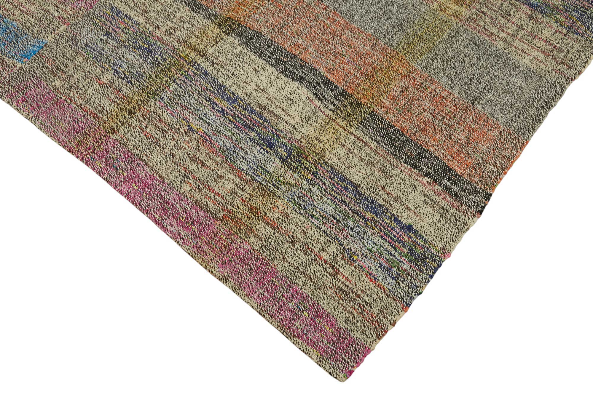 6x8 Vintage Chaput Kilim Rug - 47265