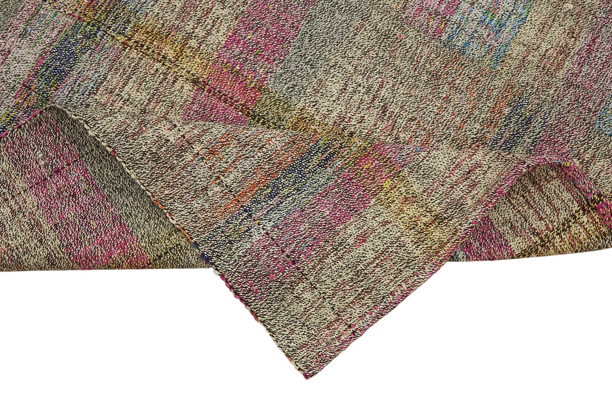 6x8 Vintage Chaput Kilim Rug - 47265