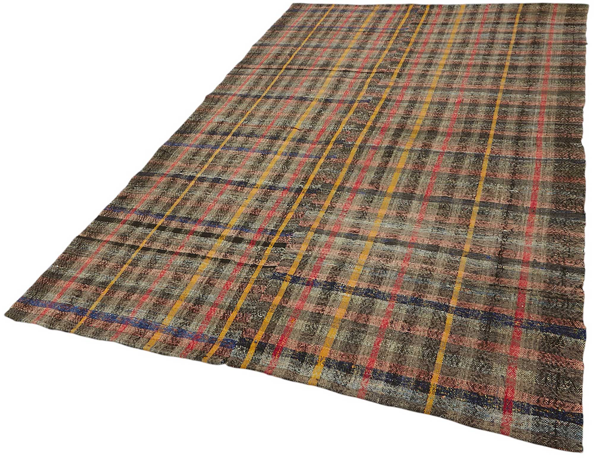 6x9 Vintage Chaput Kilim Rug - 47266