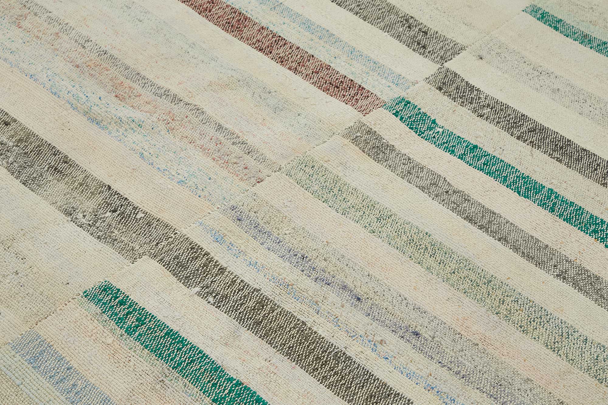 7x9 Vintage Chaput Kilim Rug - 47269