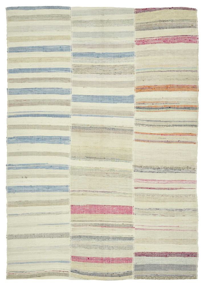 6x9 Vintage Chaput Kilim Rug - 47270