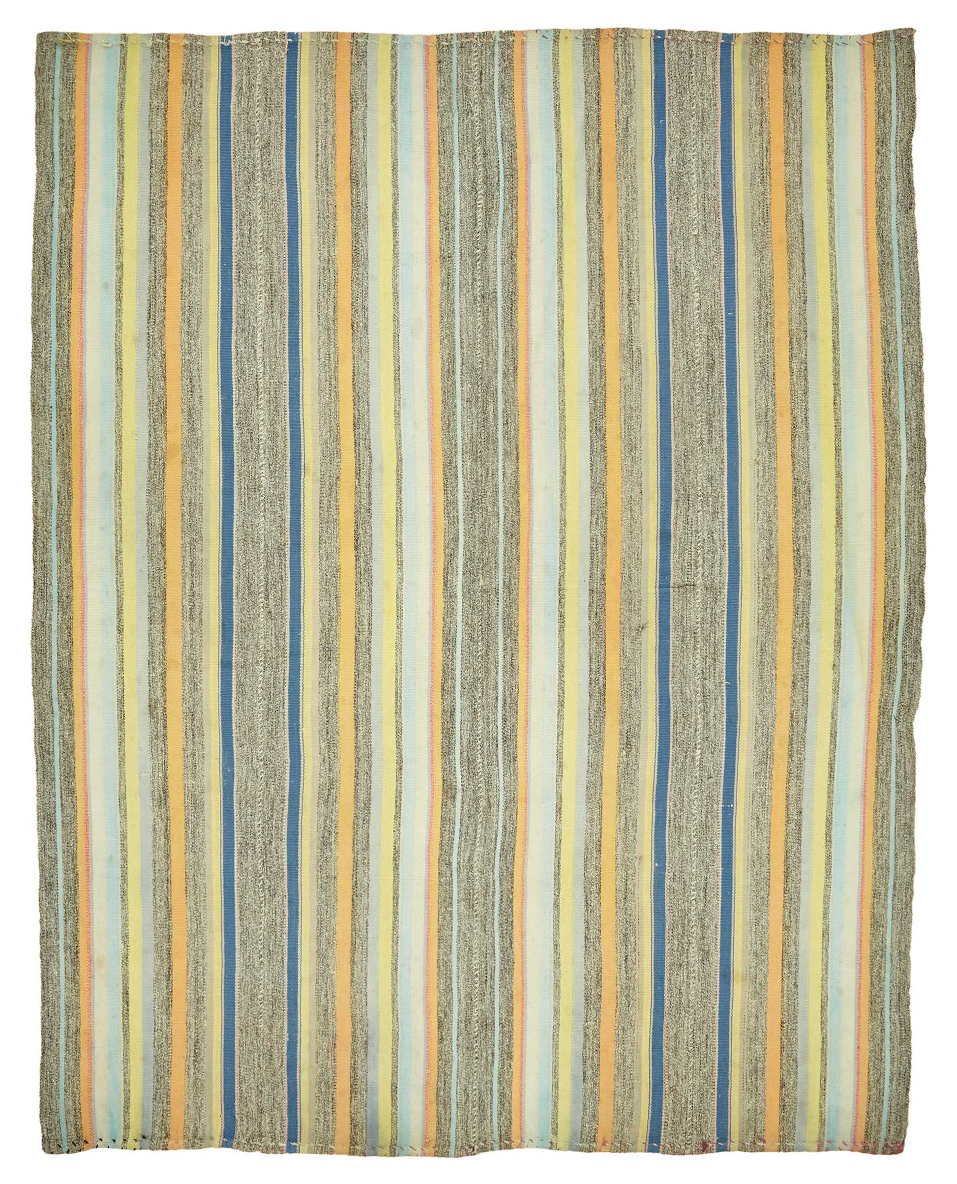 6x7 Vintage Chaput Kilim Rug - 47273