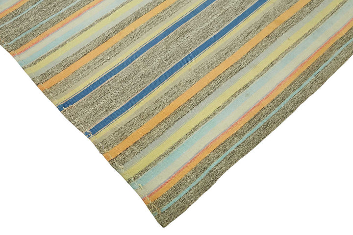 6x7 Vintage Chaput Kilim Rug - 47273