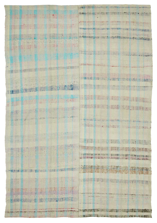 6x9 Vintage Chaput Kilim Rug - 47274