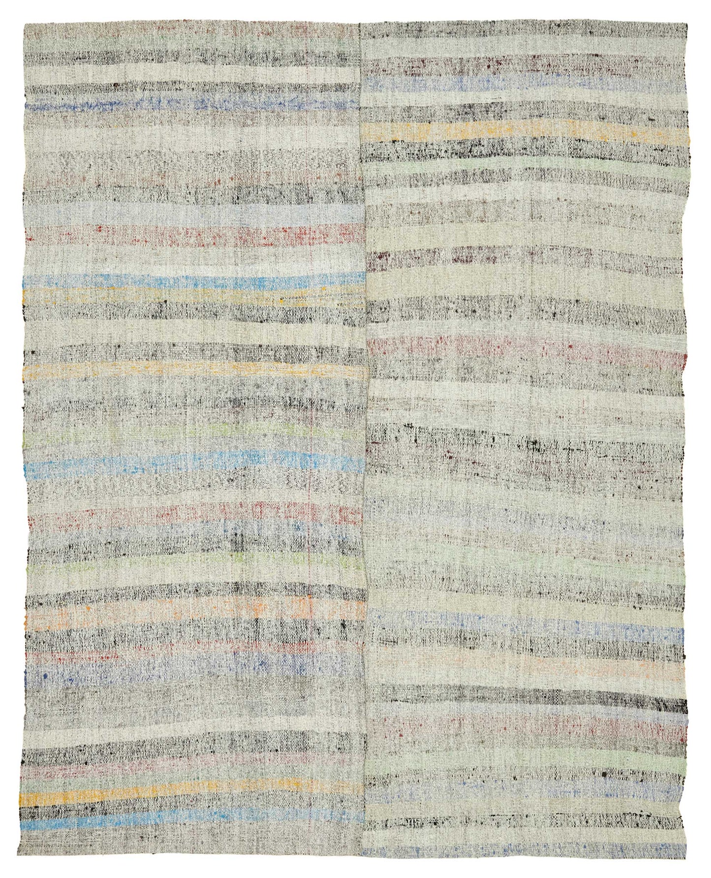 7x9 Vintage Chaput Kilim Rug - 47275