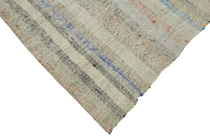 7x9 Vintage Chaput Kilim Rug - 47275