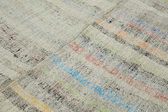 7x9 Vintage Chaput Kilim Rug - 47275