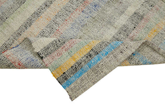 7x9 Vintage Chaput Kilim Rug - 47275