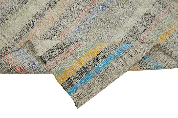 7x9 Vintage Chaput Kilim Rug - 47275