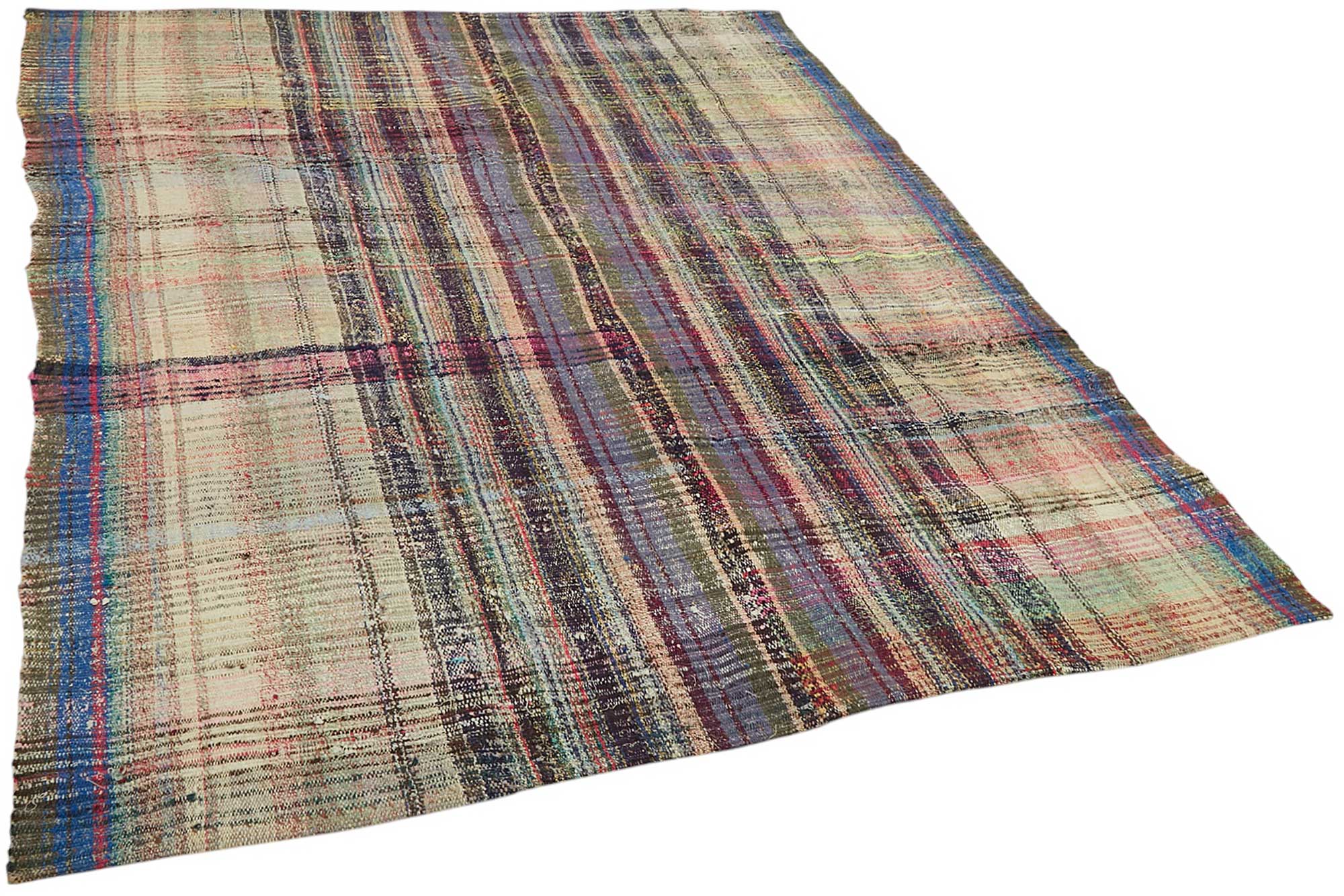 6x8 Vintage Chaput Kilim Rug - 47278