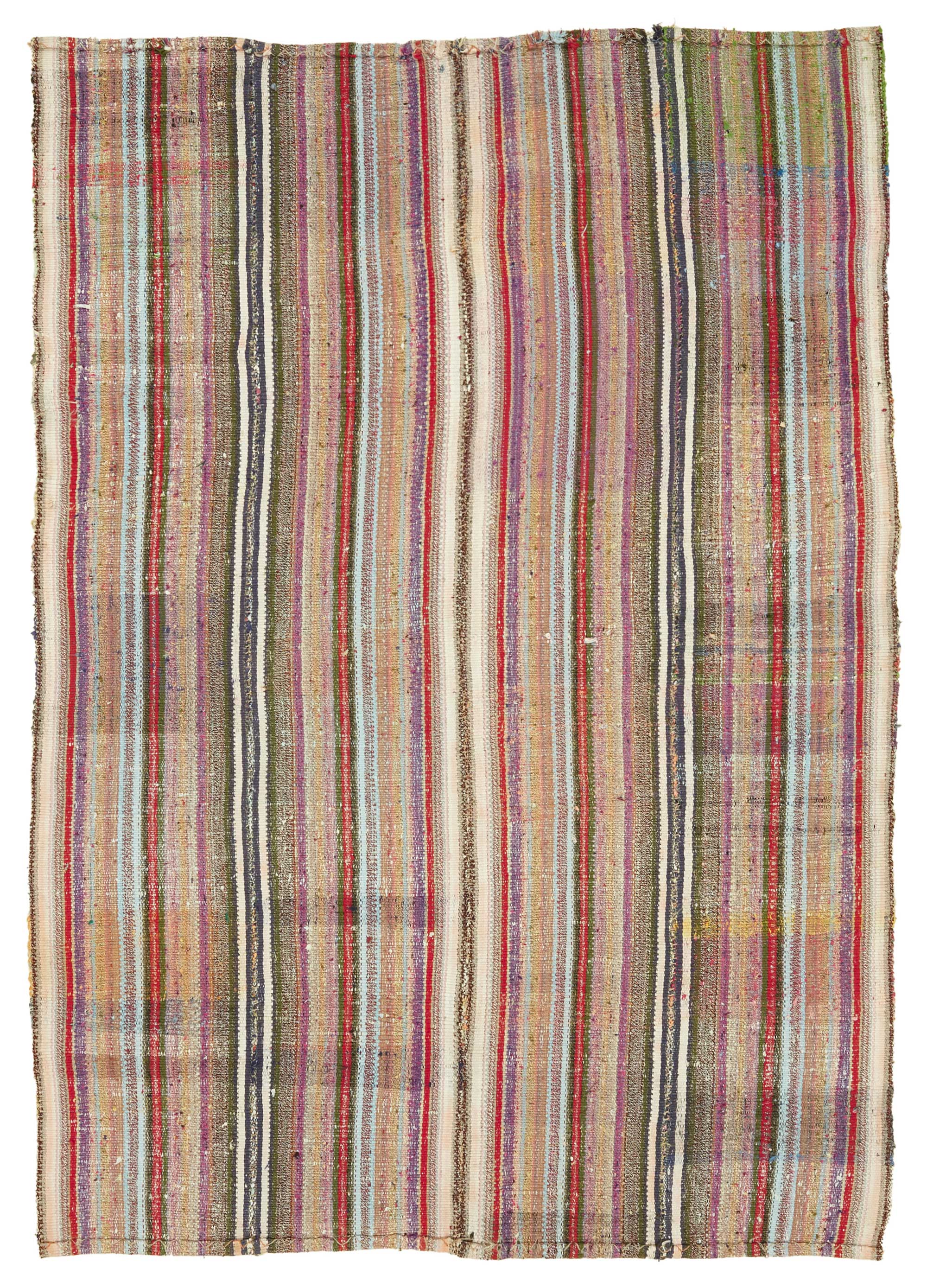 6x8 Vintage Chaput Kilim Rug - 47279