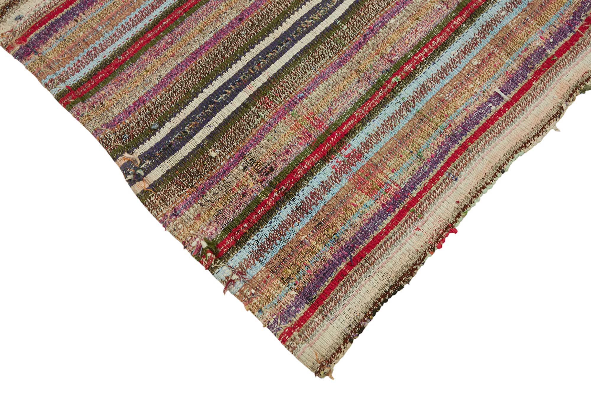 6x8 Vintage Chaput Kilim Rug - 47279