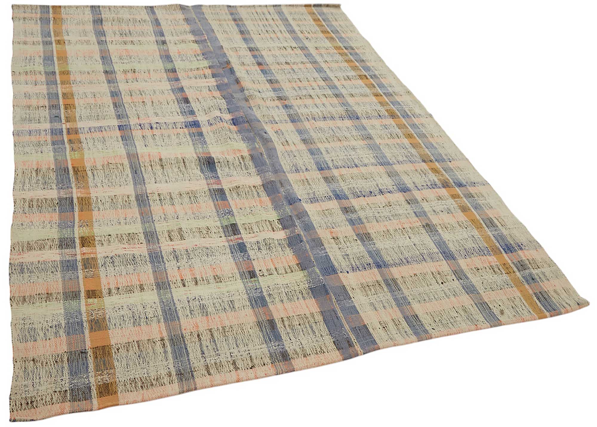 6x8 Vintage Chaput Kilim Rug - 47283