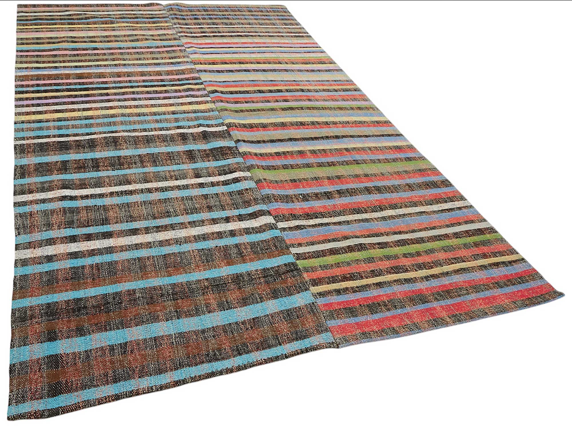6x11 Vintage Chaput Kilim Rug - 47284