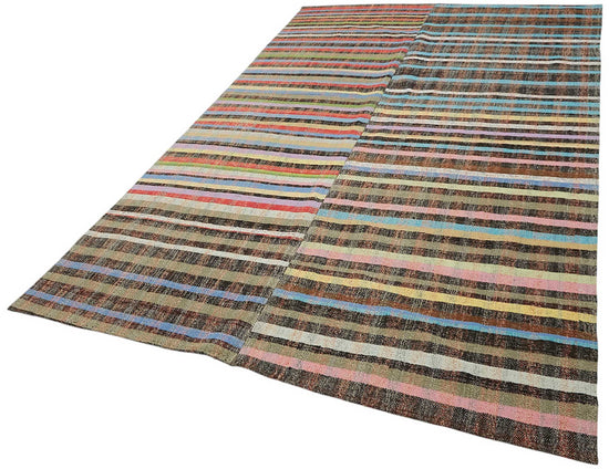 6x11 Vintage Chaput Kilim Rug - 47284