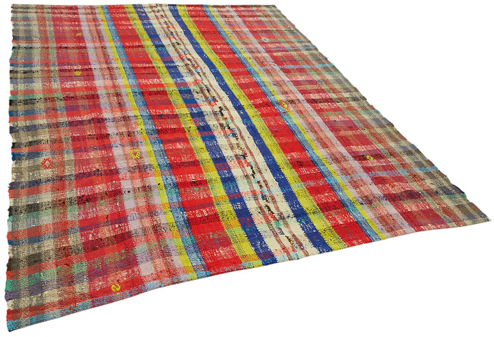 6x9 Vintage Chaput Kilim Rug - 47285