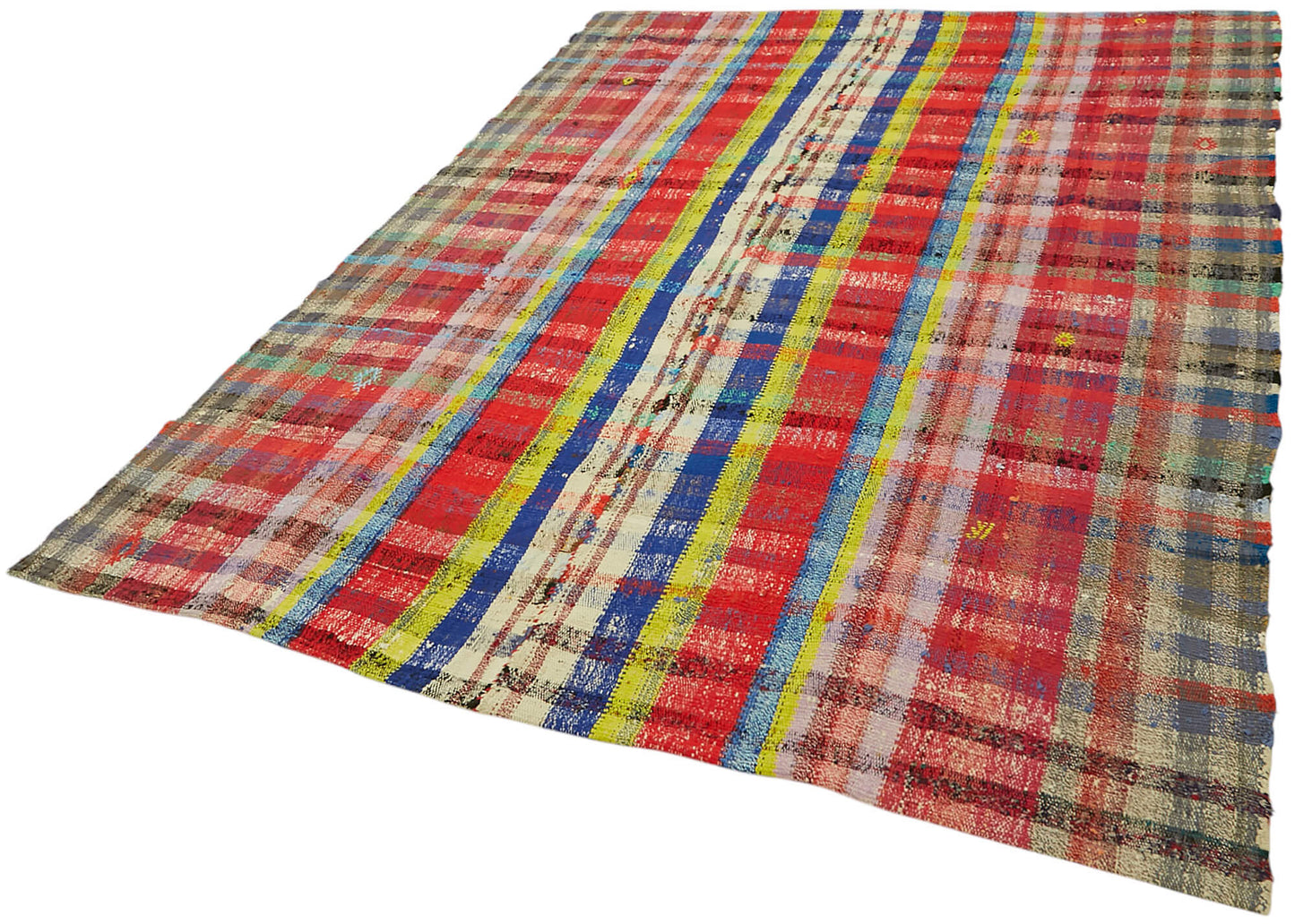 6x9 Vintage Chaput Kilim Rug - 47285