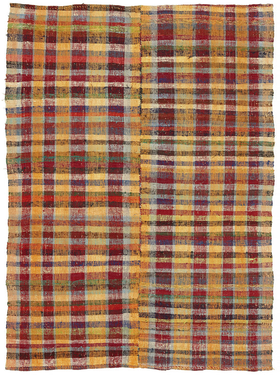 6x8 Vintage Chaput Kilim Rug - 47286