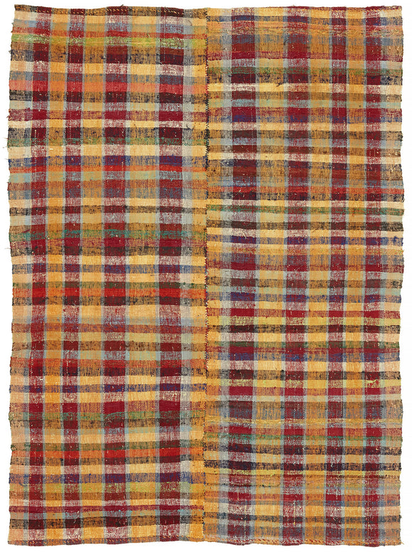 6x8 Vintage Chaput Kilim Rug - 47286