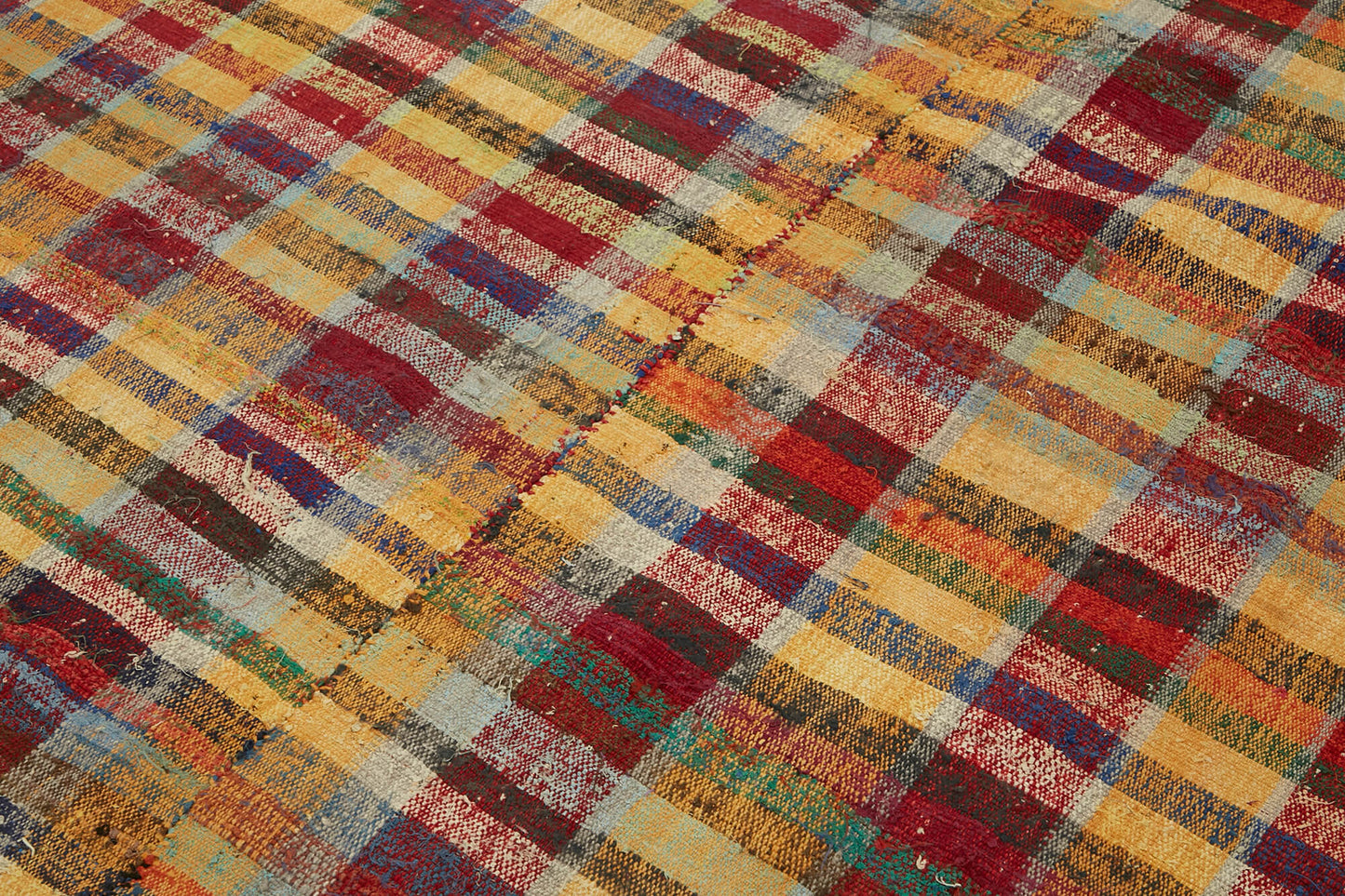 6x8 Vintage Chaput Kilim Rug - 47286