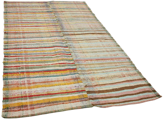 5x9 Vintage Chaput Kilim Rug - 47290