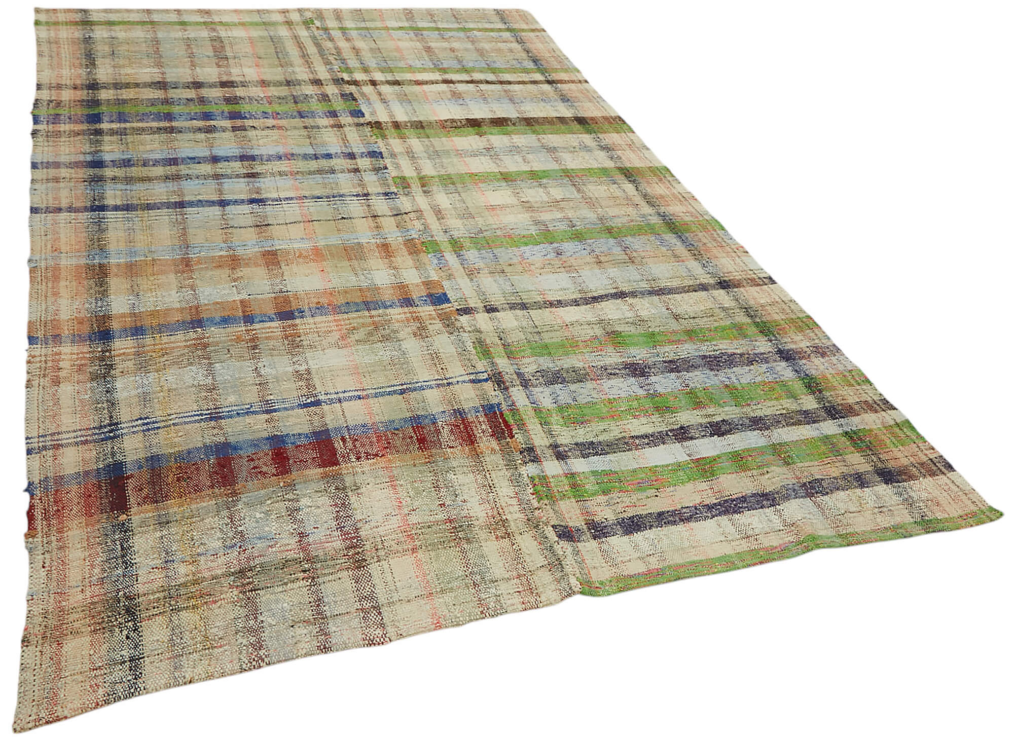 6x10 Vintage Chaput Kilim Rug - 47292