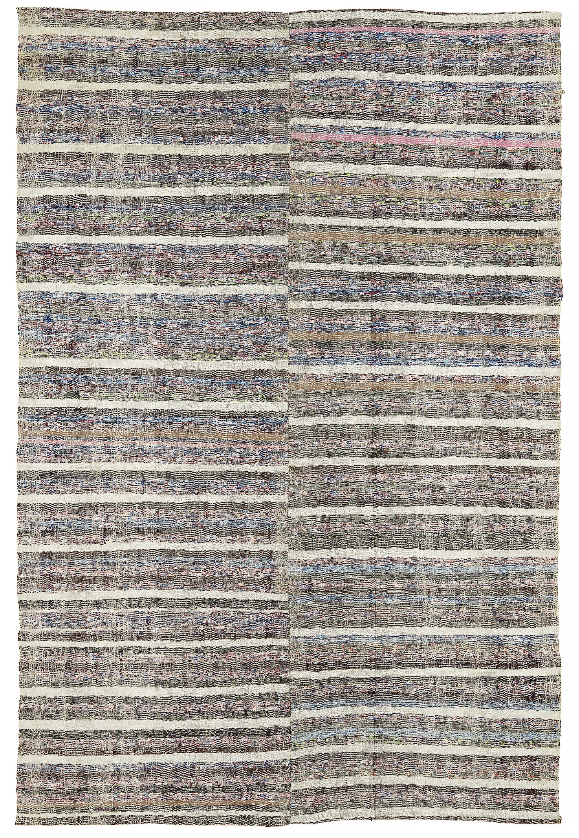 7x10 Vintage Chaput Kilim Rug - 47293
