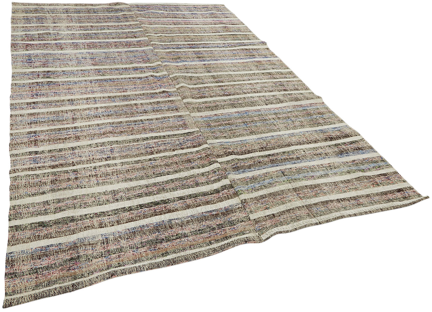 7x10 Vintage Chaput Kilim Rug - 47293