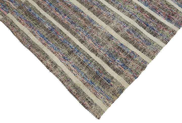 7x10 Vintage Chaput Kilim Rug - 47293
