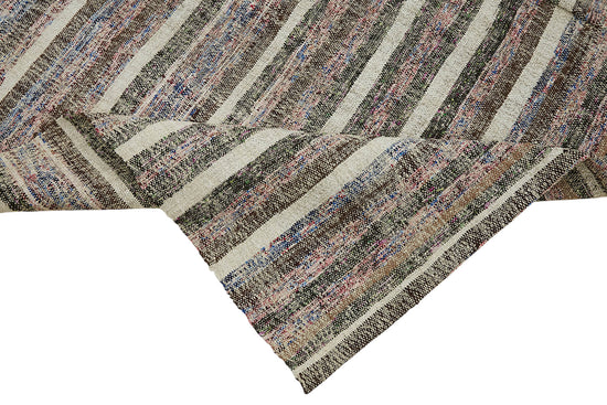 7x10 Vintage Chaput Kilim Rug - 47293