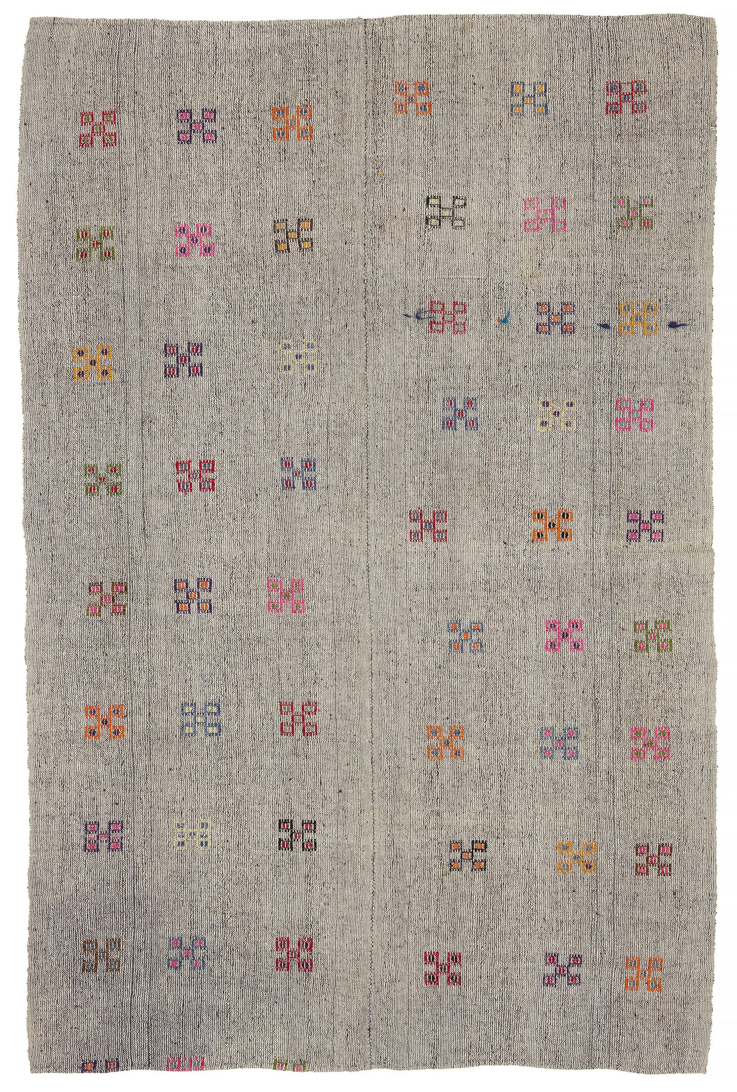6x10 Vintage Chaput Kilim Rug - 47294