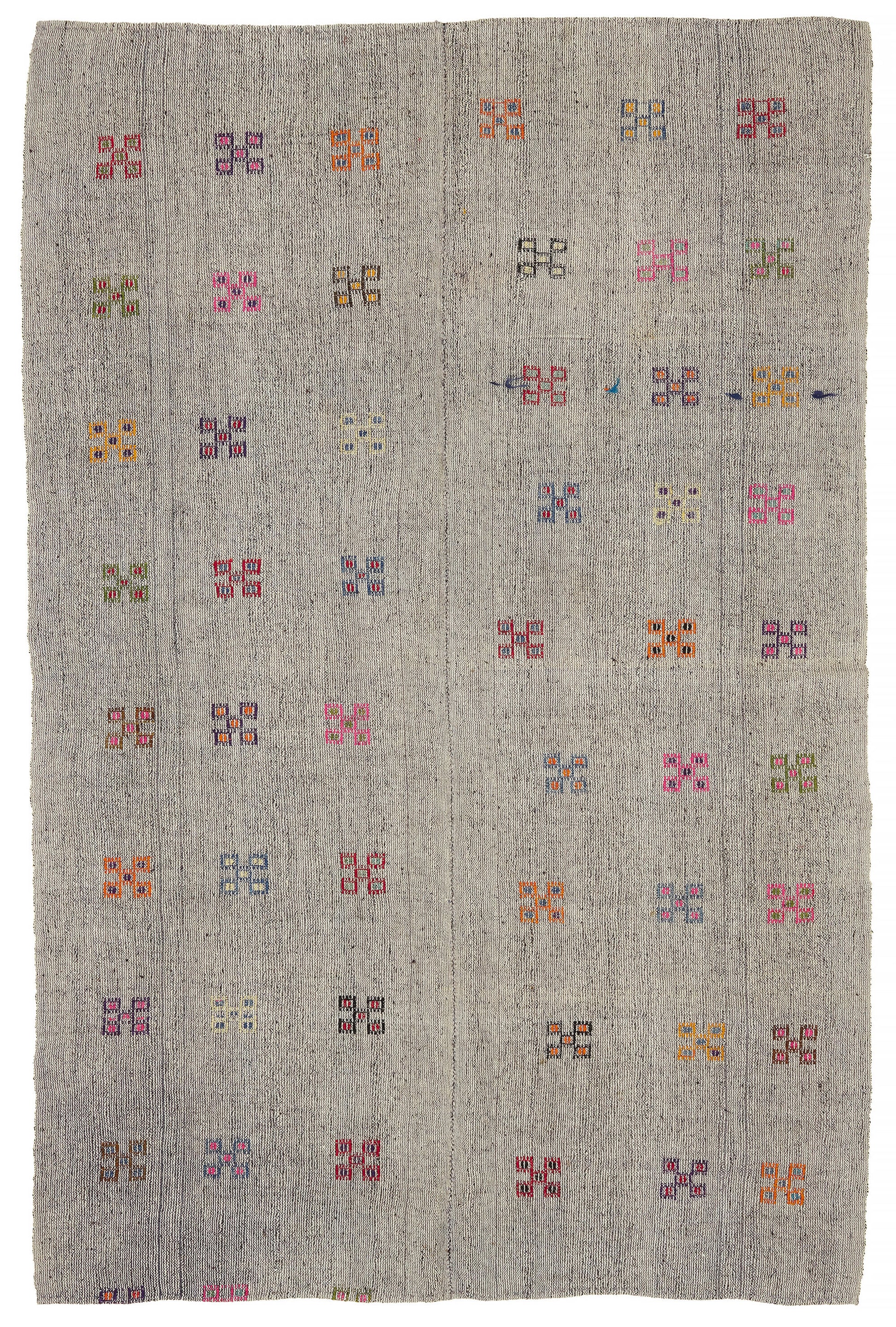 6x10 Vintage Chaput Kilim Rug - 47294