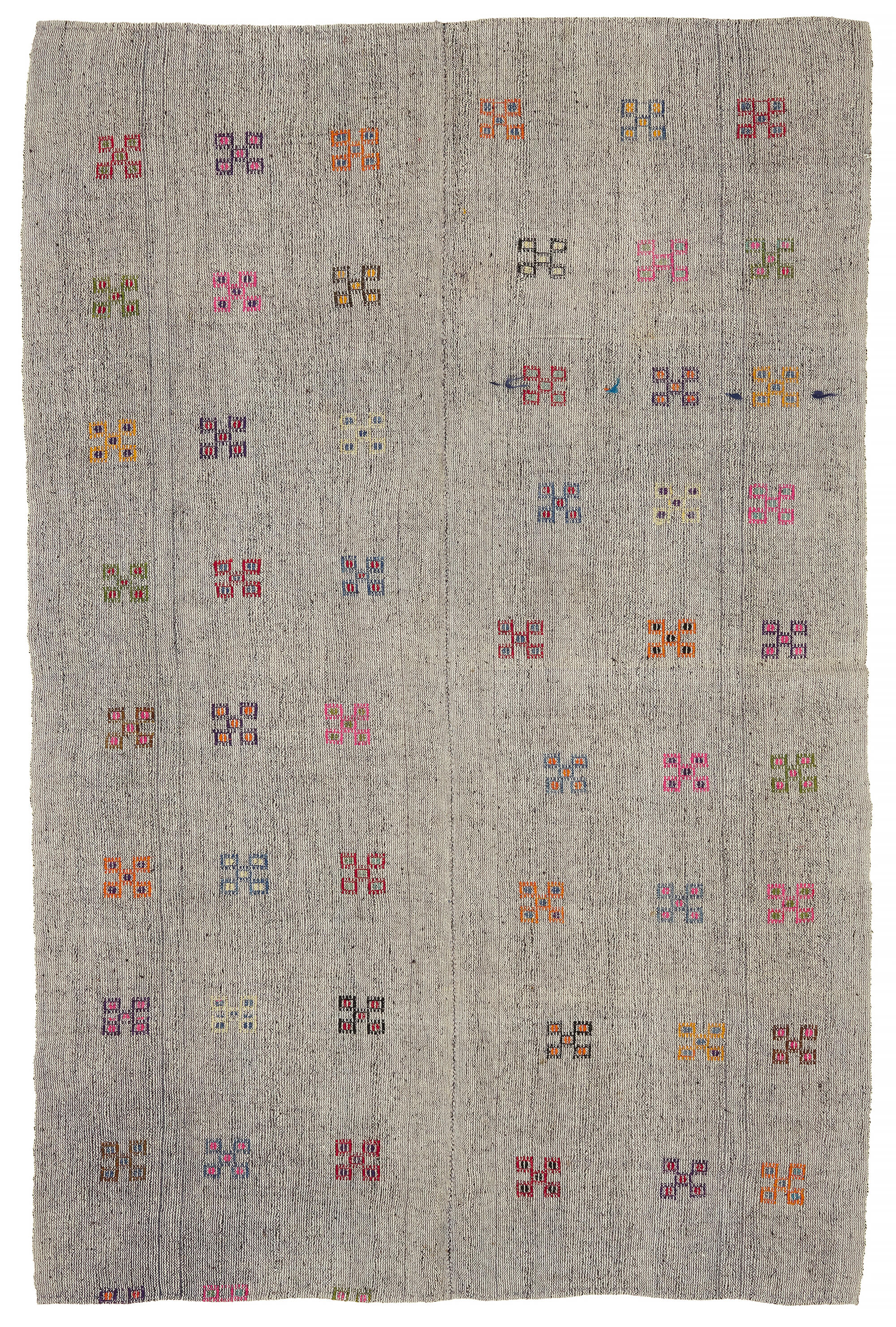 6x10 Vintage Chaput Kilim Rug - 47294