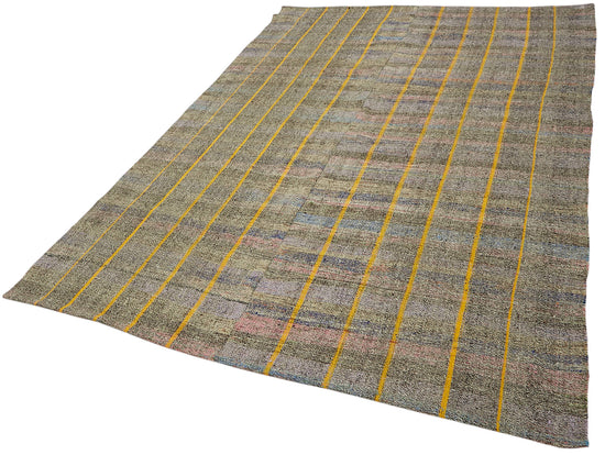 6x9 Vintage Chaput Kilim Rug - 47298
