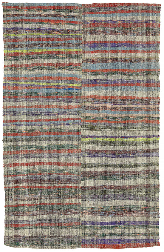 6x9 Vintage Chaput Kilim Rug - 47299