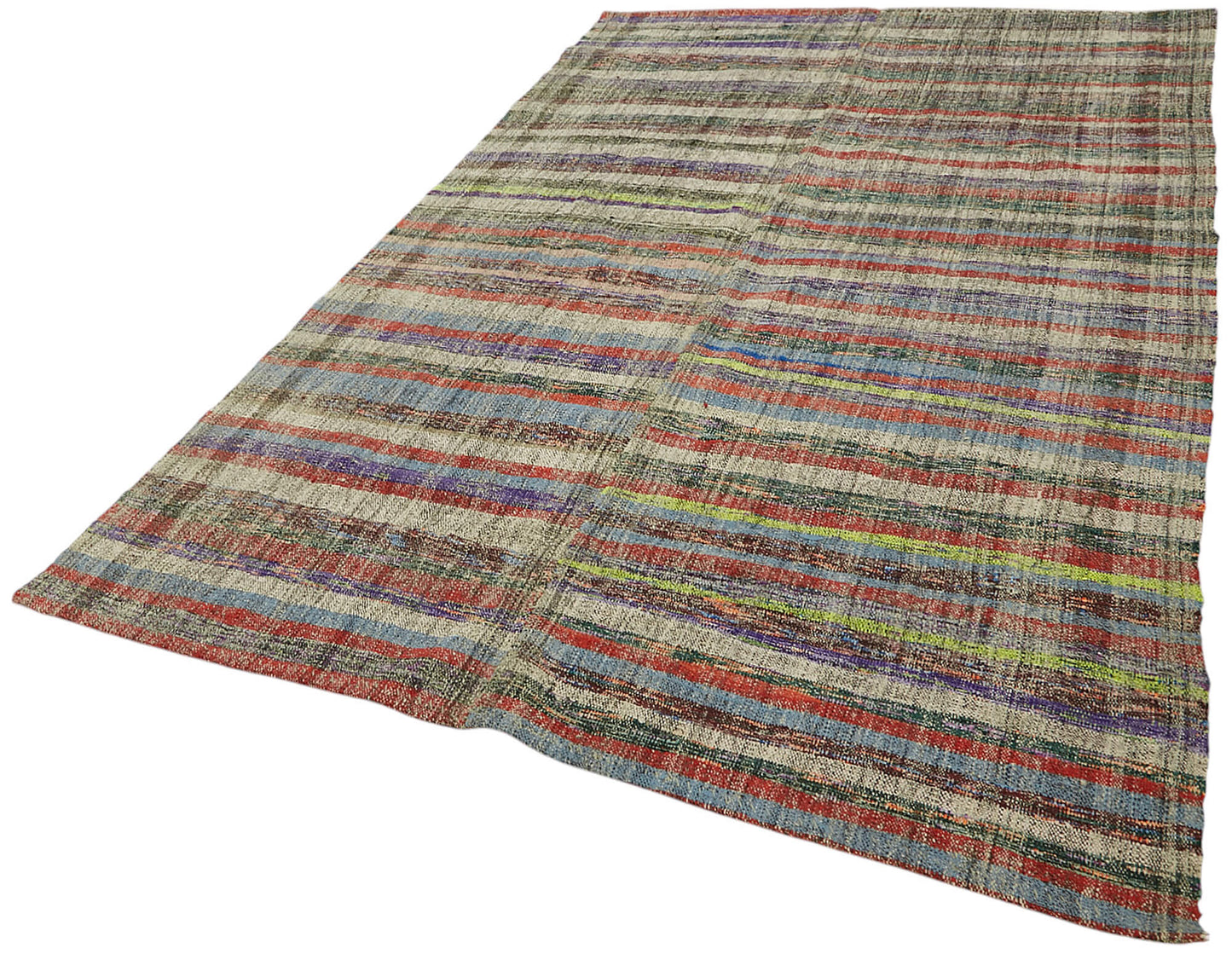 6x9 Vintage Chaput Kilim Rug - 47299