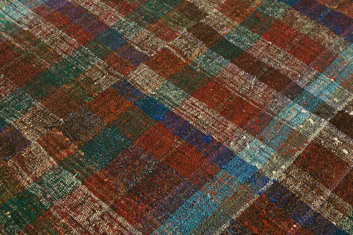 7x8 Vintage Chaput Kilim Rug - 47300