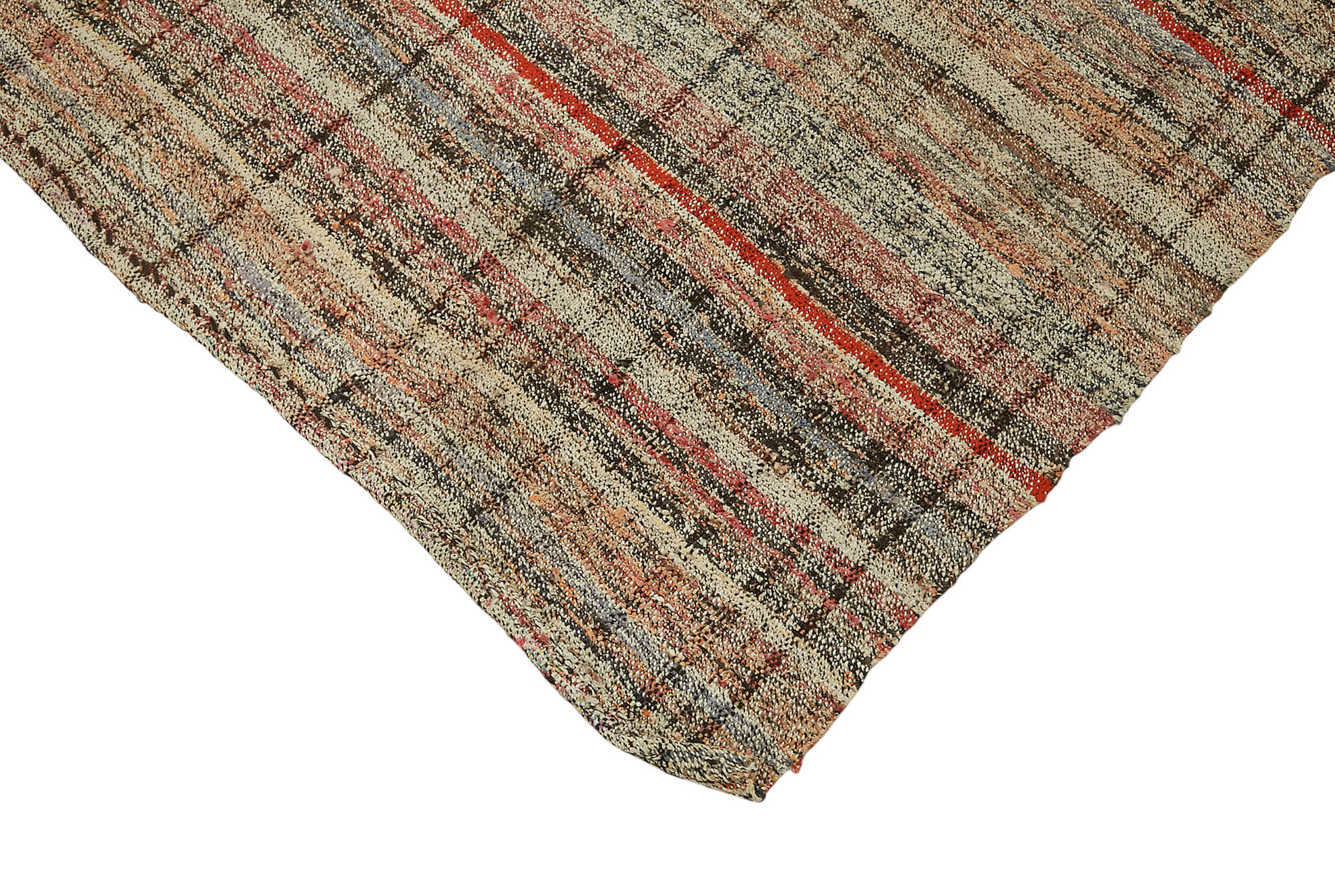 7x9 Vintage Chaput Kilim Rug - 47302
