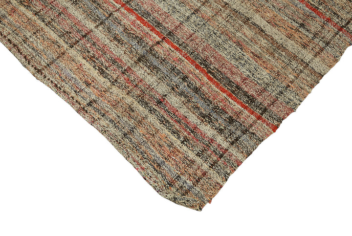 7x9 Vintage Chaput Kilim Rug - 47302