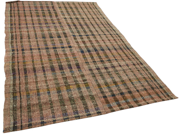 6x9 Vintage Chaput Kilim Rug - 47303