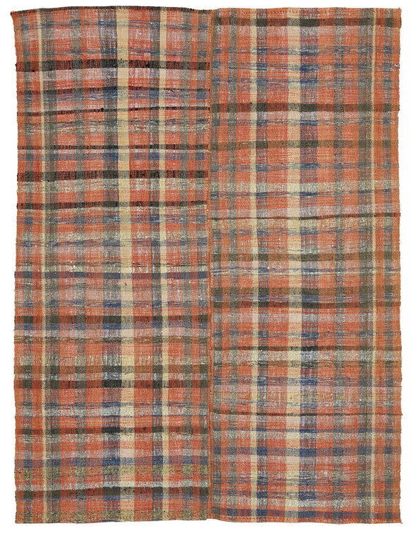 6x8 Vintage Chaput Kilim Rug - 47304