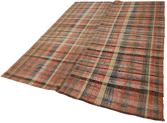 6x8 Vintage Chaput Kilim Rug - 47304