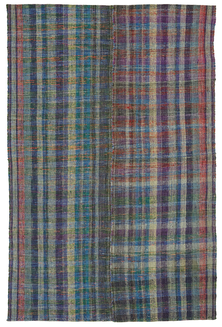 5x8 Vintage Chaput Kilim Rug - 47311