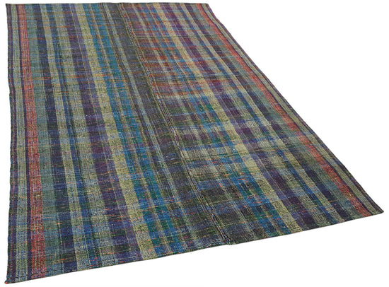 5x8 Vintage Chaput Kilim Rug - 47311